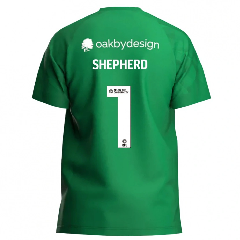 Danxen Damen Frankie Shepherd #1 Trikot Grün Weiß Torwarttrikot 2025/26 Schweiz