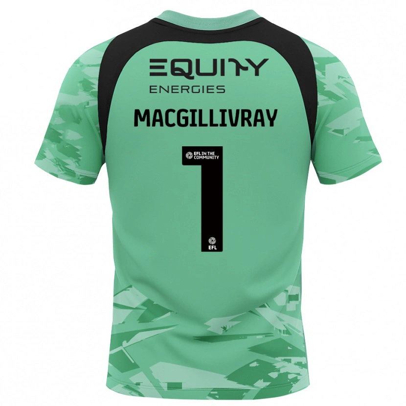 Danxen Damen Craig MacGillivray #1 Trikot Hellgrün Glack Torwarttrikot 2025/26 Schweiz