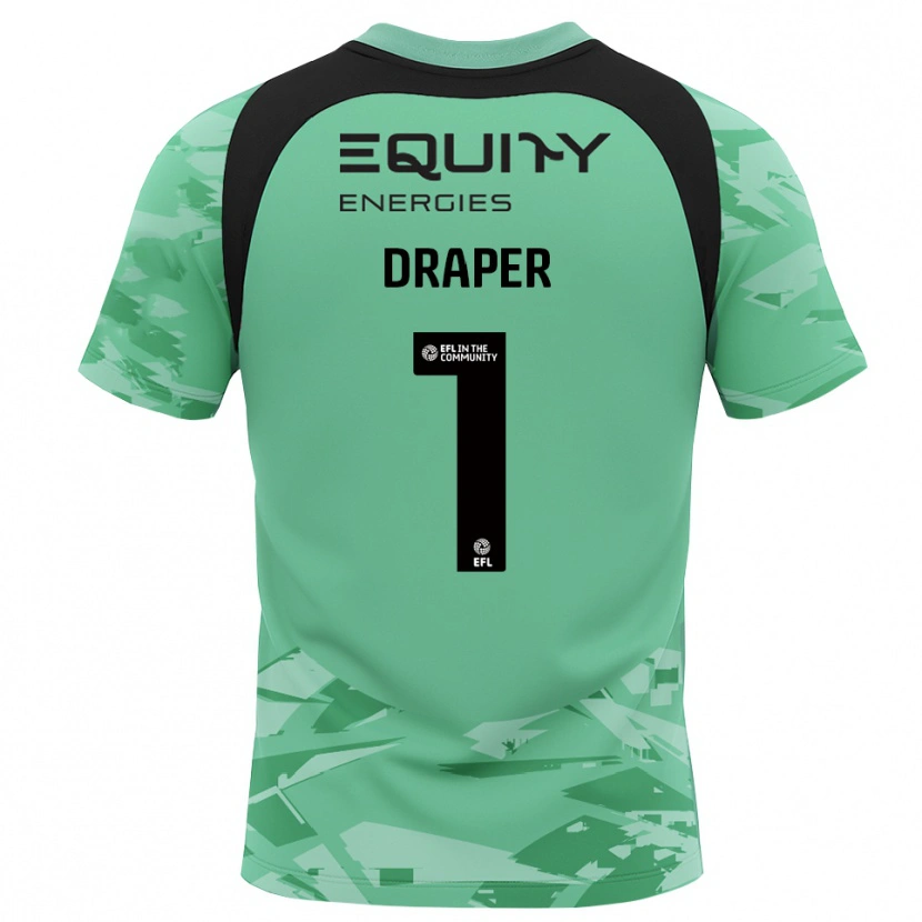 Danxen Damen Anna Draper #1 Trikot Hellgrün Glack Torwarttrikot 2025/26 Schweiz