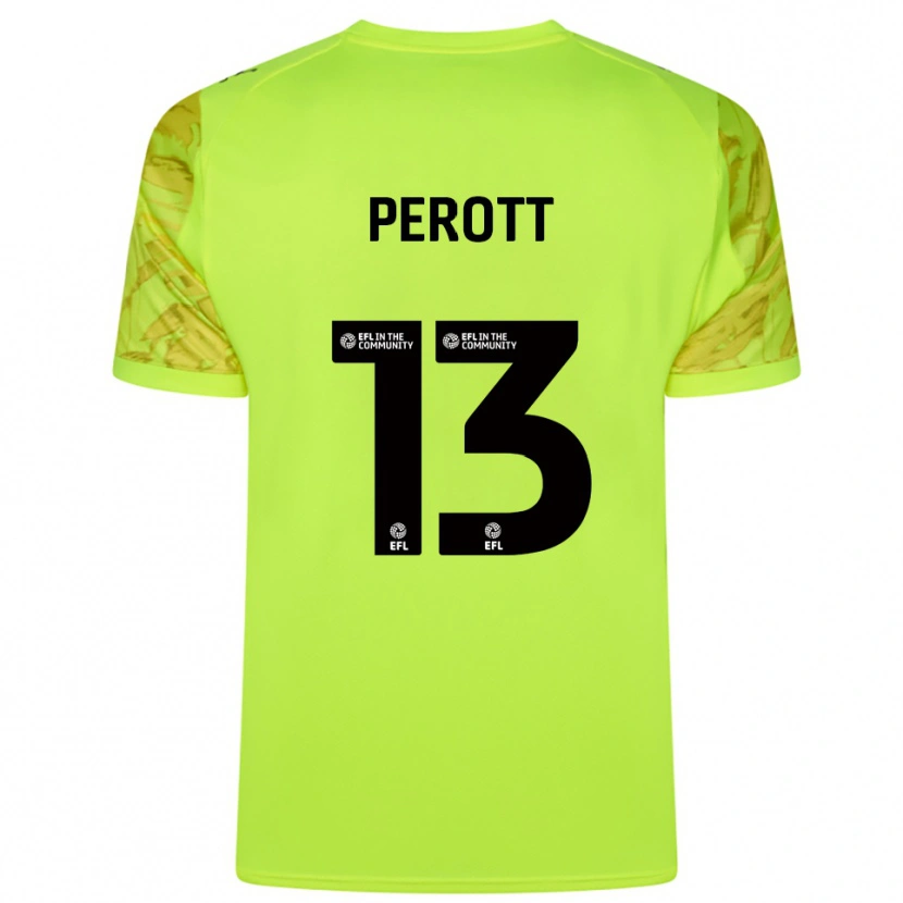 Danxen Damen Milai Perott #13 Trikot Leuchtendes Grün Torwarttrikot 2025/26 Schweiz