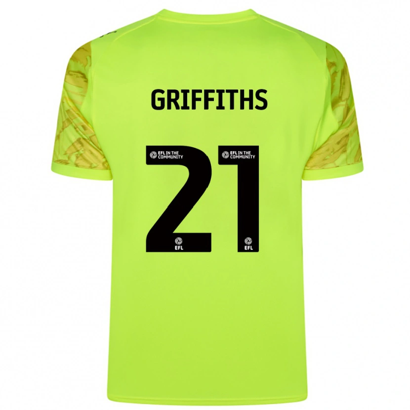 Danxen Damen Harry Griffiths #21 Trikot Leuchtendes Grün Torwarttrikot 2025/26 Schweiz