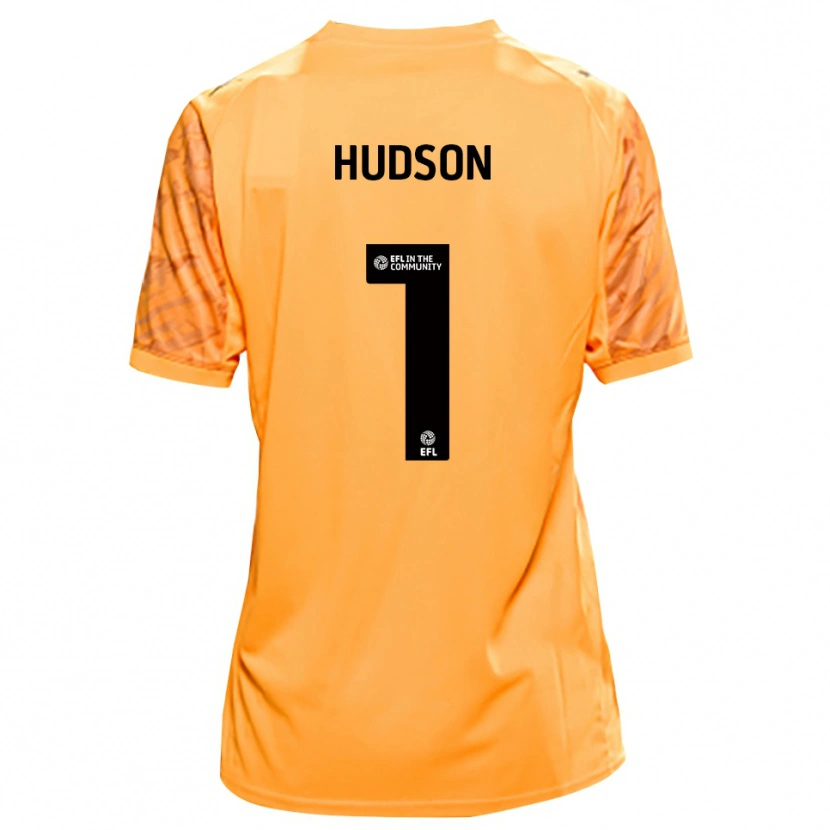 Danxen Damen Mathew Hudson #1 Trikot Orange Schwarz Torwarttrikot 2025/26 Schweiz