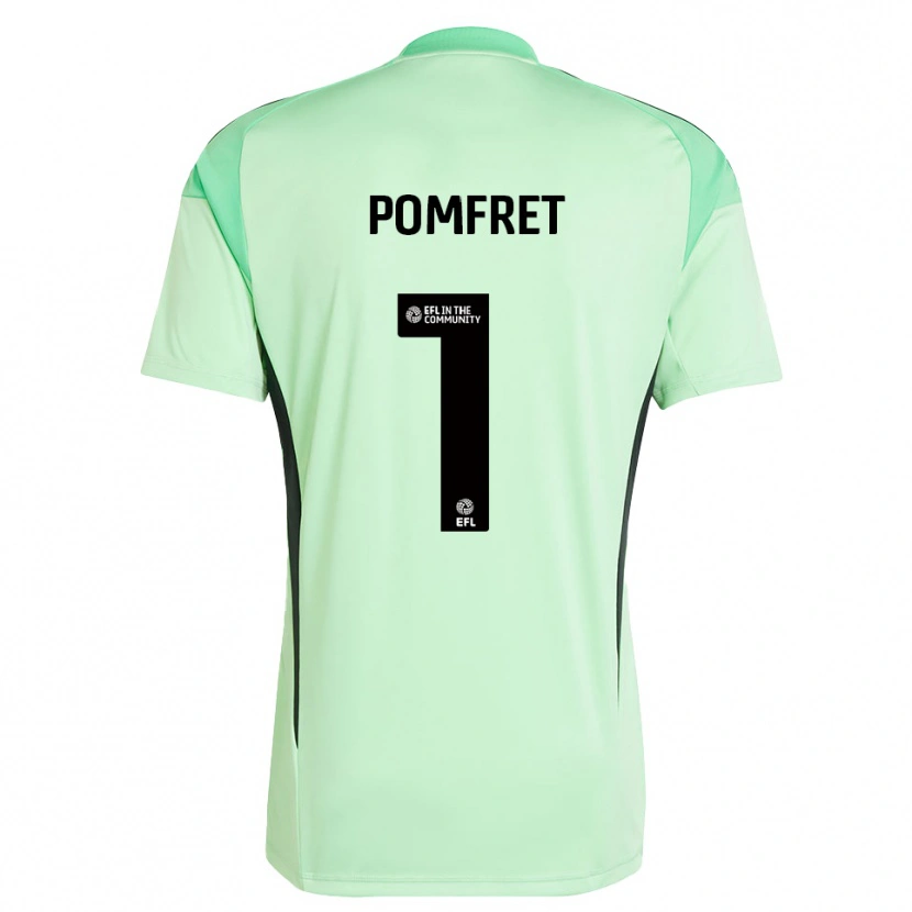 Danxen Damen Grace Pomfret #1 Trikot Hellgrün Schwarz Torwarttrikot 2025/26 Schweiz