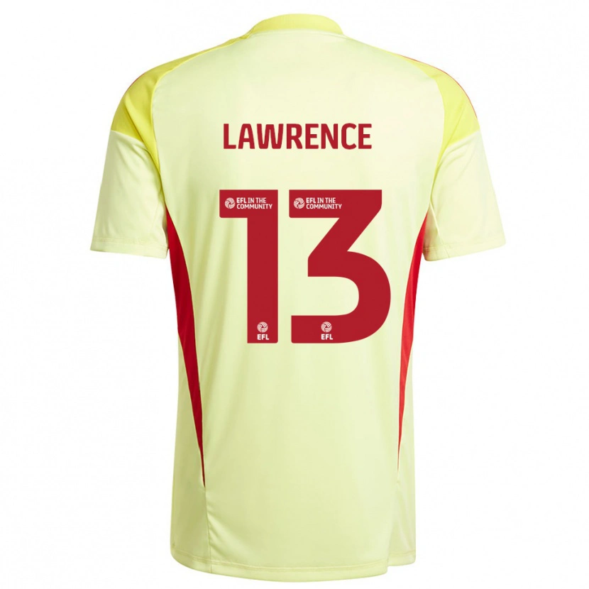 Danxen Damen Charlie Lawrence #13 Trikot Blassgelb Torwarttrikot 2025/26 Schweiz