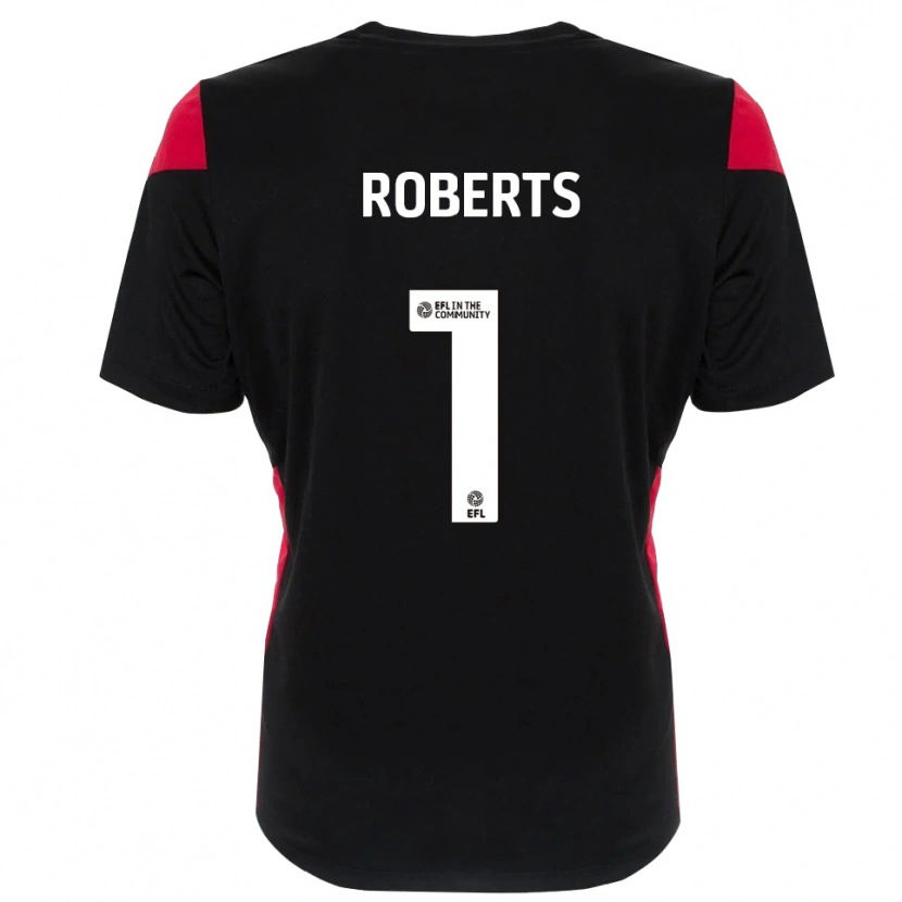 Danxen Damen Myles Roberts #1 Trikot Schwarz Weiß Torwarttrikot 2025/26 Schweiz