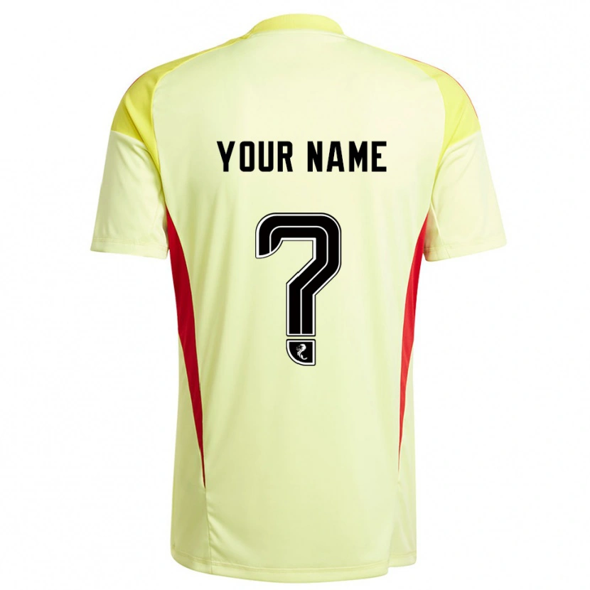 Danxen Damen Celtic Trikot Gelb Rot Torwarttrikot 2025/26 Schweiz