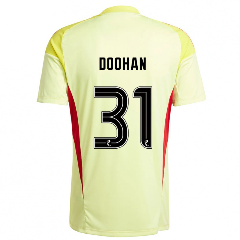 Danxen Damen Ross Doohan #31 Trikot Gelb Rot Torwarttrikot 2025/26 Schweiz