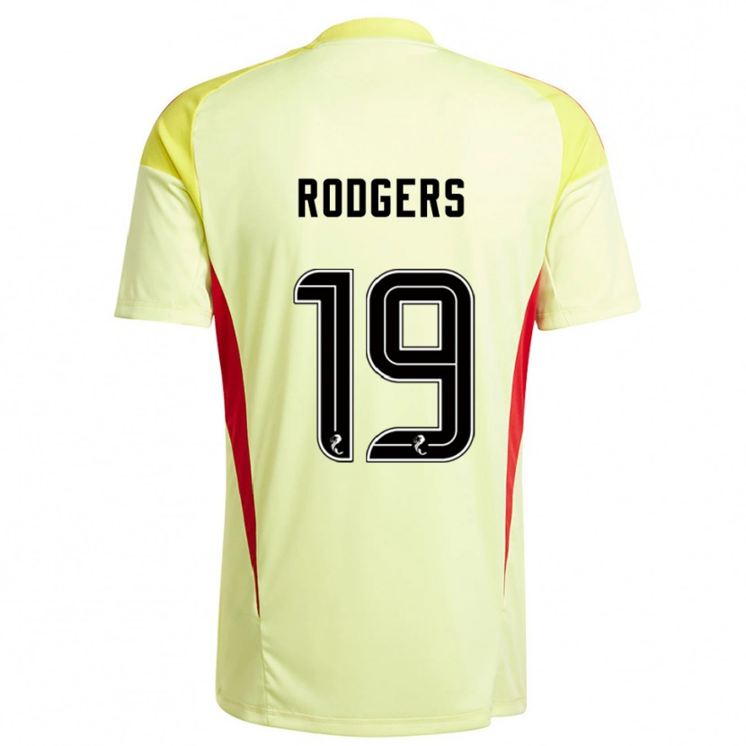 Danxen Damen Lisa Rodgers #19 Trikot Gelb Rot Torwarttrikot 2025/26 Schweiz