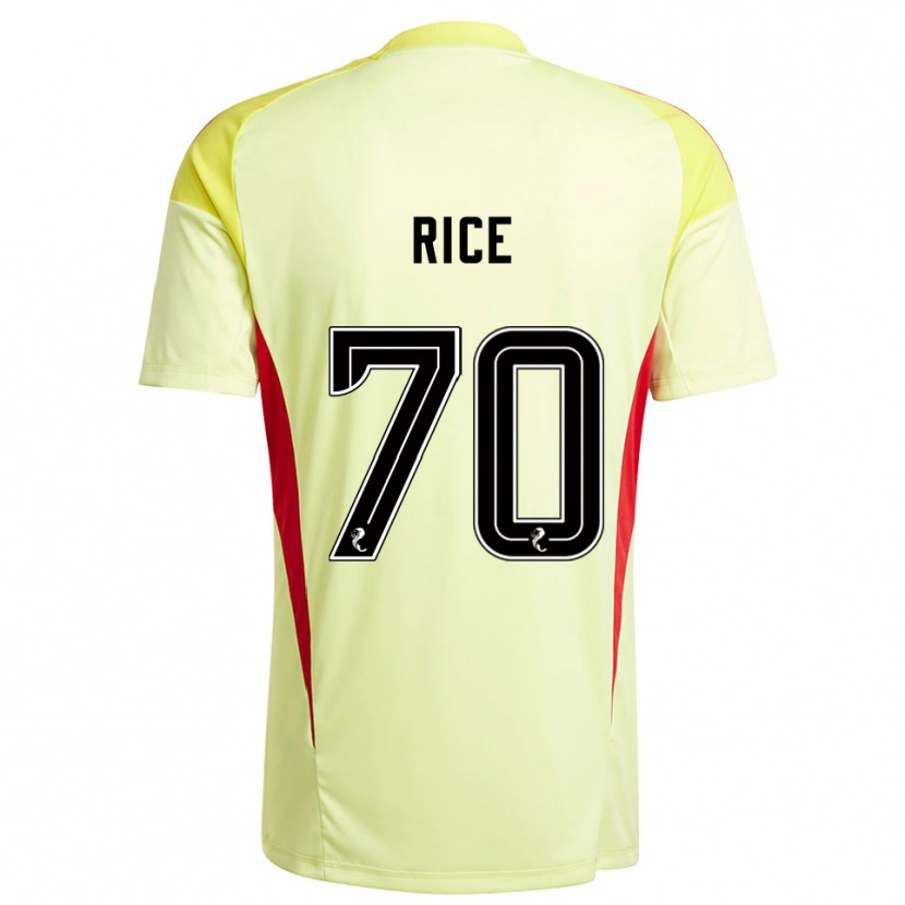Danxen Damen Aidan Rice #70 Trikot Gelb Rot Torwarttrikot 2025/26 Schweiz