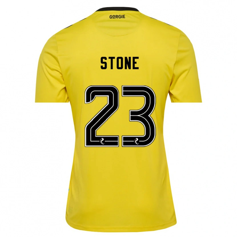 Danxen Damen Harry Stone #23 Trikot Gelb Rot Schwarz Torwarttrikot 2025/26 Schweiz