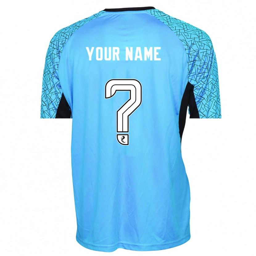 Danxen Damen Livingston FC Trikot Blau Schwarz Torwarttrikot 2025/26 Schweiz