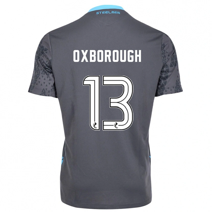 Danxen Damen Aston Oxborough #13 Trikot Grau Weiß Torwarttrikot 2025/26 Schweiz