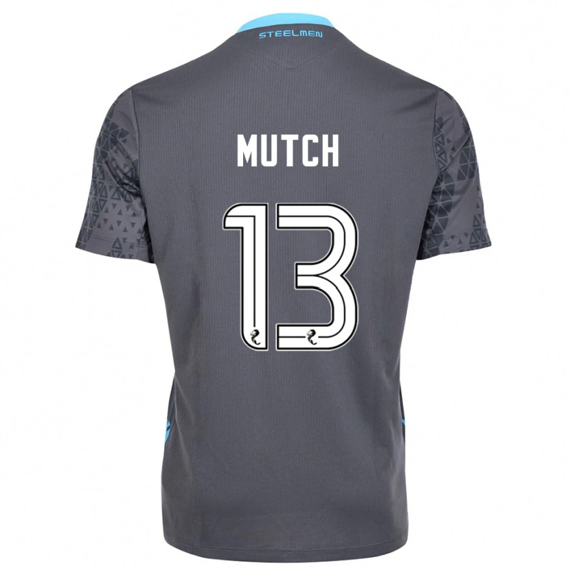 Danxen Damen Emily Mutch #13 Trikot Grau Weiß Torwarttrikot 2025/26 Schweiz