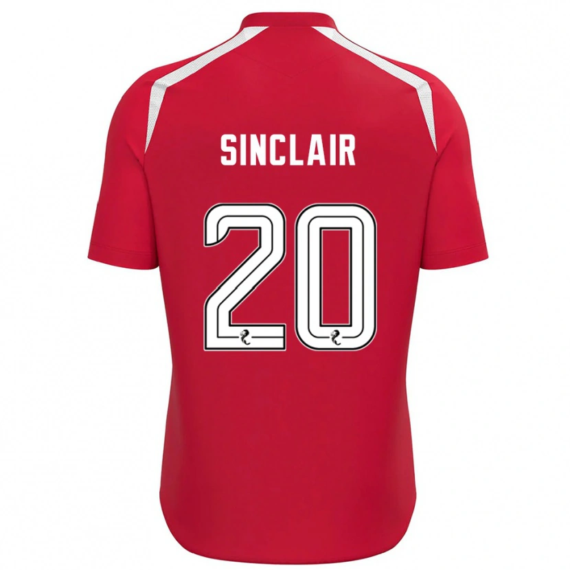 Danxen Damen Ross Sinclair #20 Trikot Rot Weiß Torwarttrikot 2025/26 Schweiz