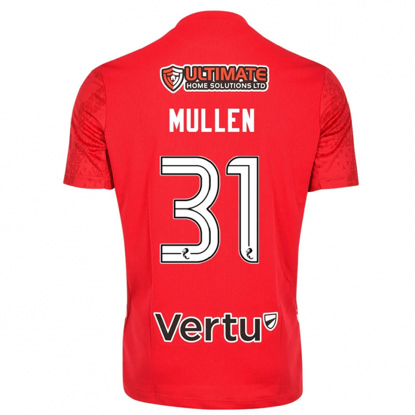 Danxen Damen Ryan Mullen #31 Trikot Rot Weiß Torwarttrikot 2025/26 Schweiz