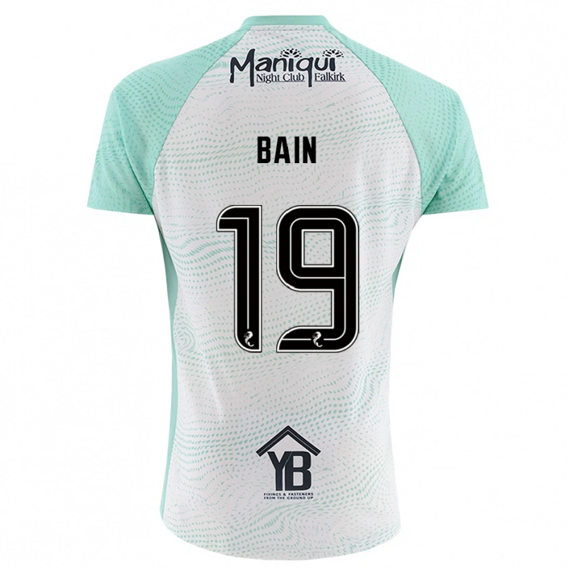 Danxen Damen Scott Bain #19 Trikot Schwarz Weiß Torwarttrikot 2025/26 Schweiz