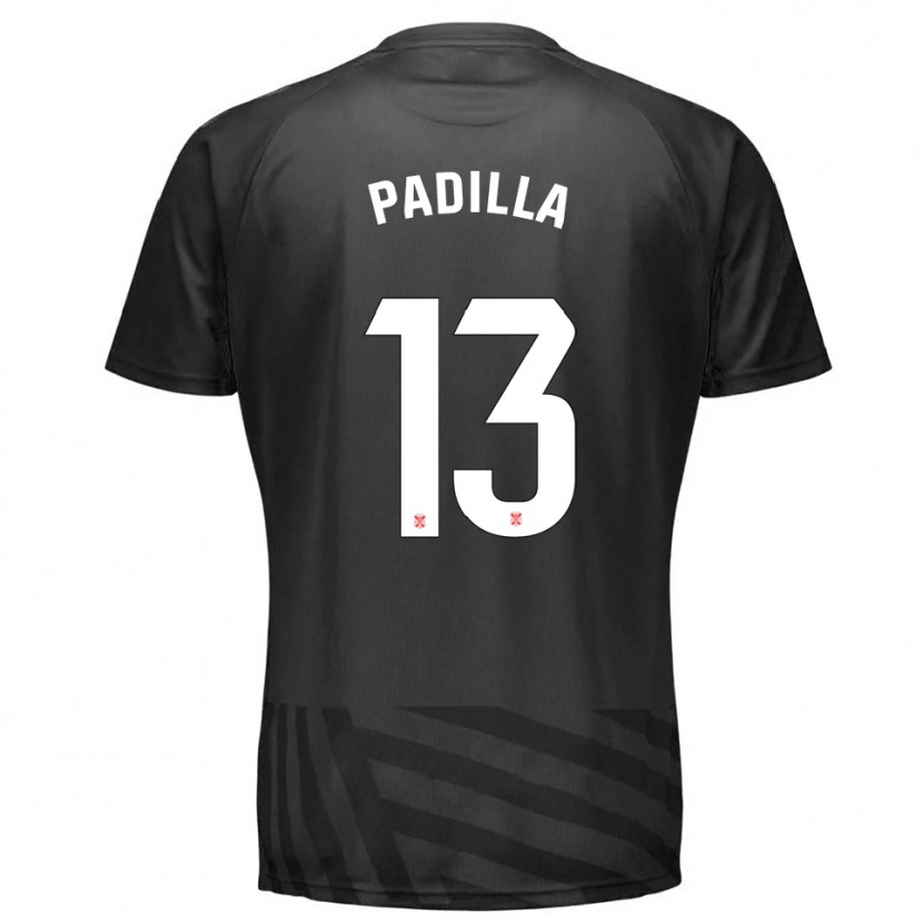 Danxen Damen Alejandro Padilla #13 Trikot Grau Schwarz Torwarttrikot 2025/26 Schweiz
