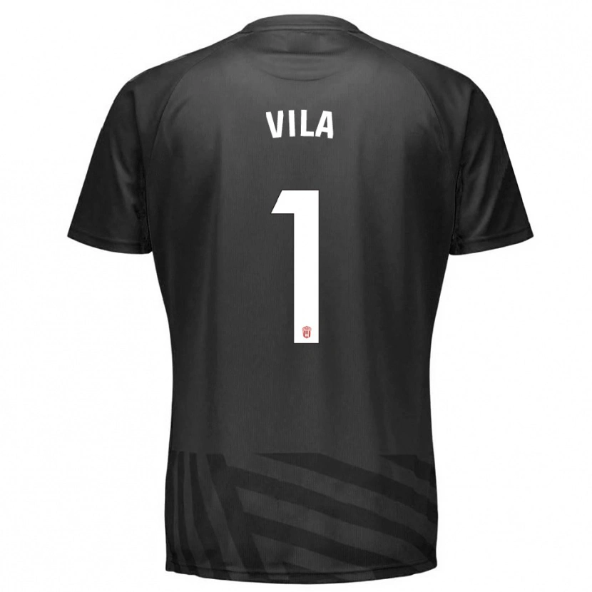 Danxen Damen Ramón Vila #1 Trikot Grau Schwarz Torwarttrikot 2025/26 Schweiz