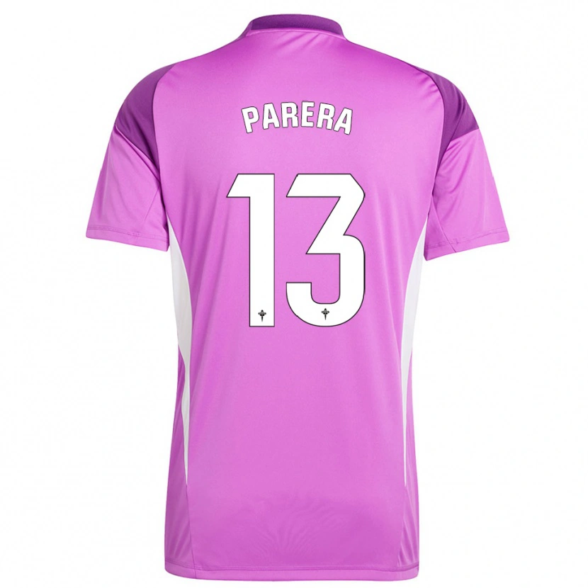 Danxen Damen Miquel Parera #13 Trikot Lila Weiß Torwarttrikot 2025/26 Schweiz