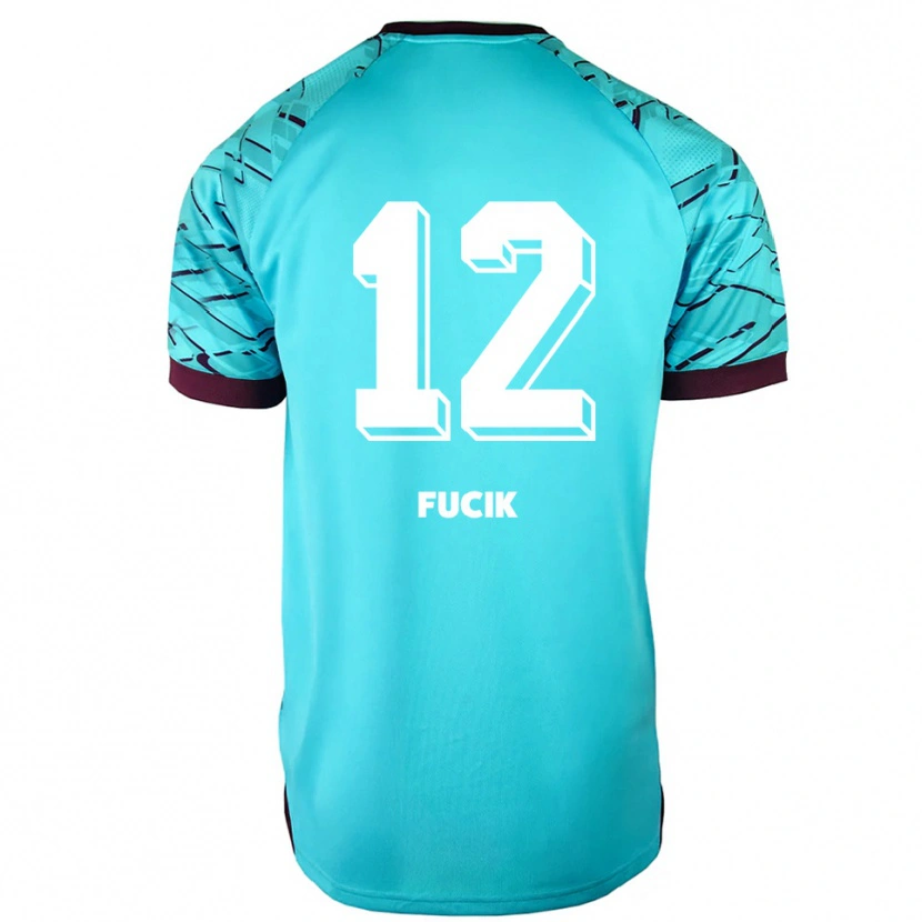 Danxen Damen Miles Fucik #12 Trikot Himmelblau Lila Torwarttrikot 2025/26 Schweiz