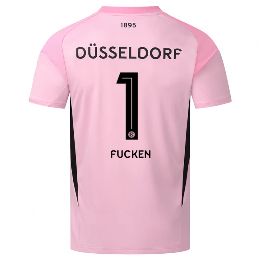 Danxen Damen Kilian Fucken #1 Trikot Rosa Schwarz Torwarttrikot 2025/26 Schweiz