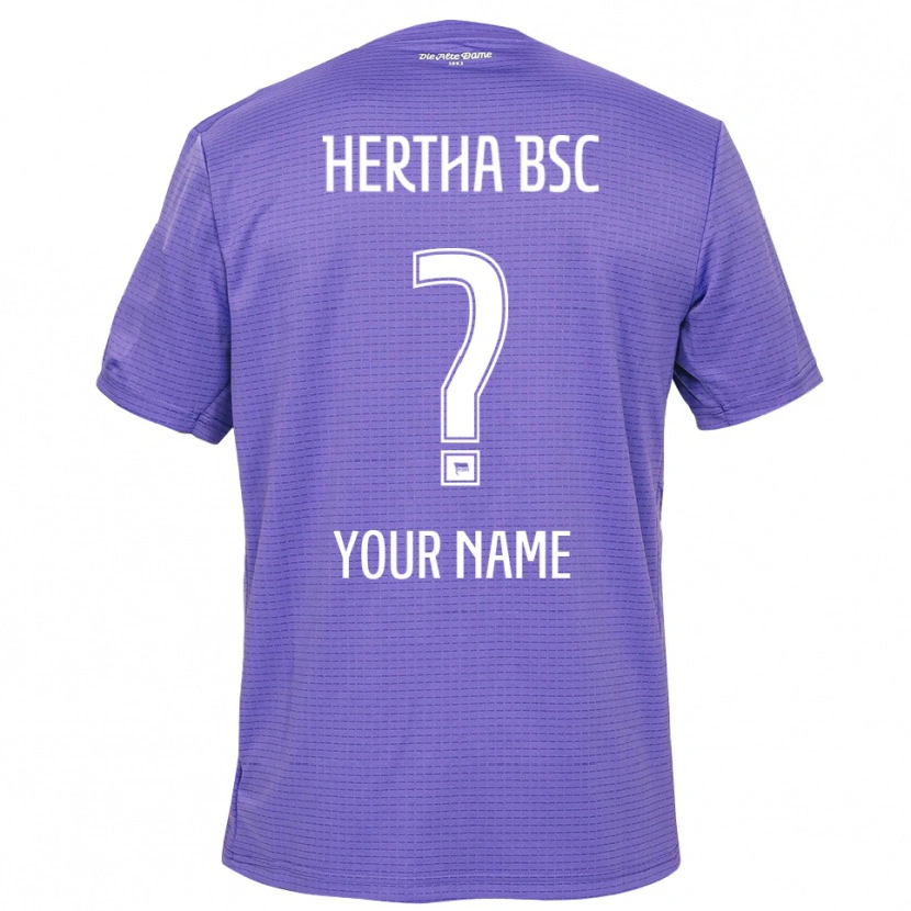Danxen Damen Hertha BSC Trikot Lila Weiß Torwarttrikot 2025/26 Schweiz