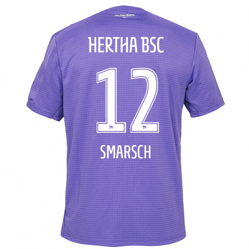 Danxen Damen Dennis Smarsch #12 Trikot Lila Weiß Torwarttrikot 2025/26 Schweiz