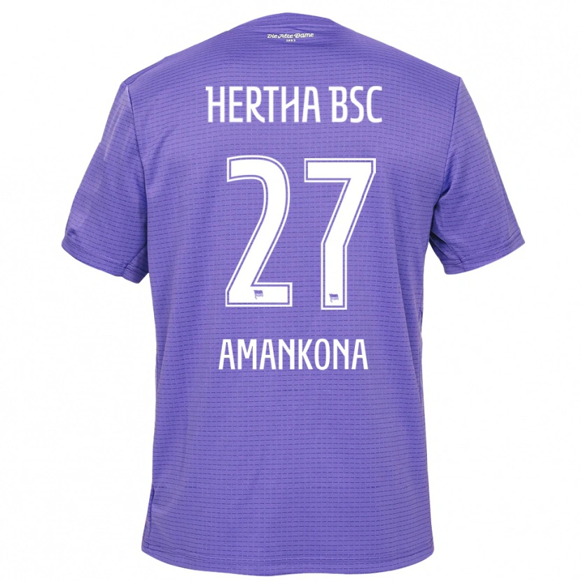 Danxen Damen Nash-Daniel Amankona #27 Trikot Lila Weiß Torwarttrikot 2025/26 Schweiz