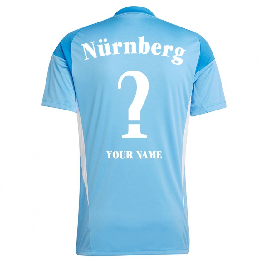 Danxen Damen 1. FC Nürnberg Trikot Hellblau Weiß Torwarttrikot 2025/26 Schweiz