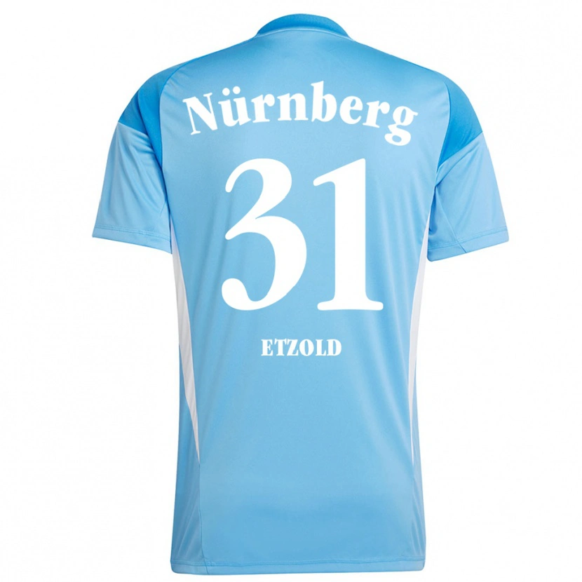 Danxen Damen Hannah Etzold #31 Trikot Hellblau Weiß Torwarttrikot 2025/26 Schweiz