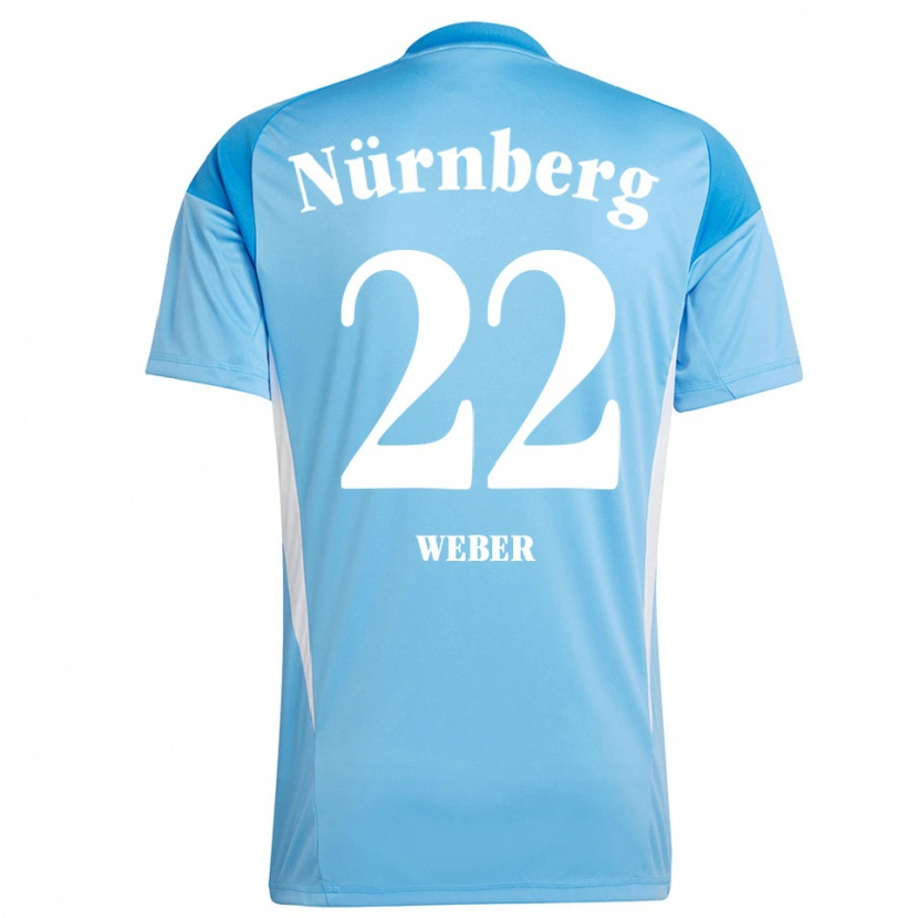 Danxen Damen Ruben Weber #22 Trikot Hellblau Weiß Torwarttrikot 2025/26 Schweiz