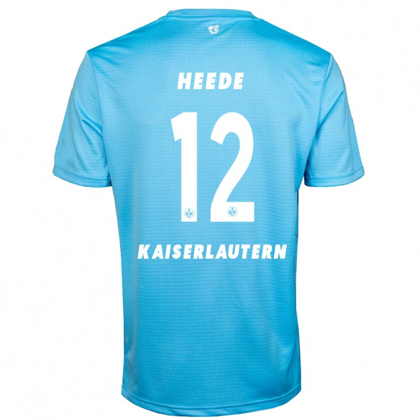 Danxen Damen Jannis Heede #12 Trikot Hellblau Weiß Torwarttrikot 2025/26 Schweiz