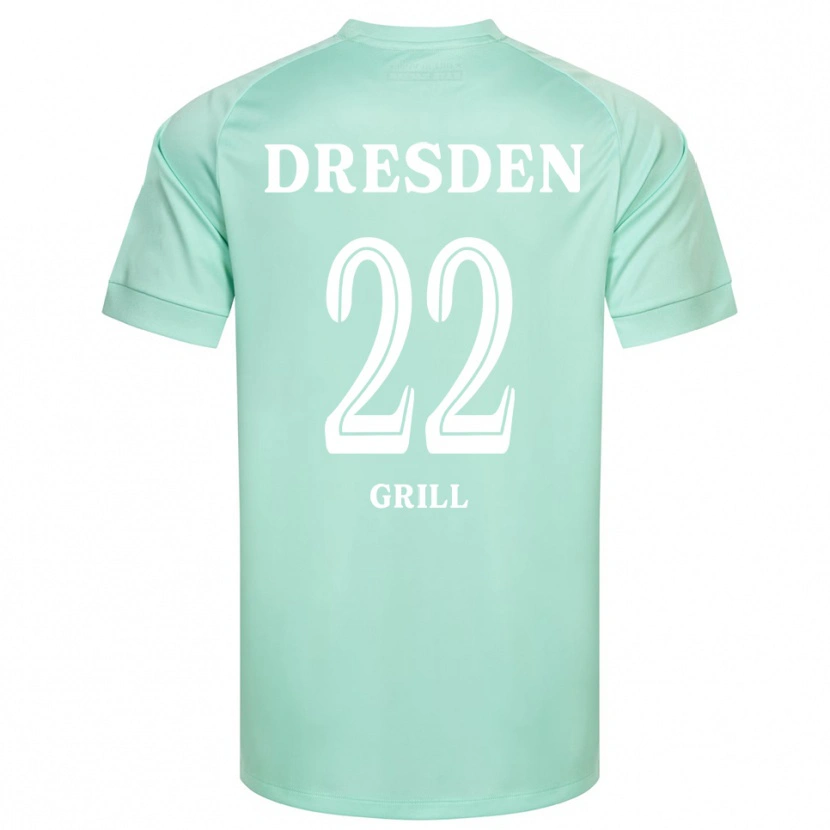 Danxen Damen Lennart Grill #22 Trikot Hellgrün Weiß Torwarttrikot 2025/26 Schweiz