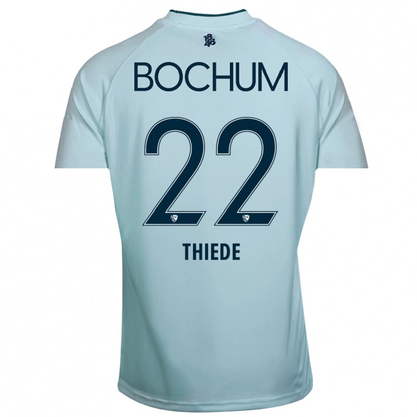 Danxen Damen Niclas Thiede #22 Trikot Cyan-Blau Torwarttrikot 2025/26 Schweiz