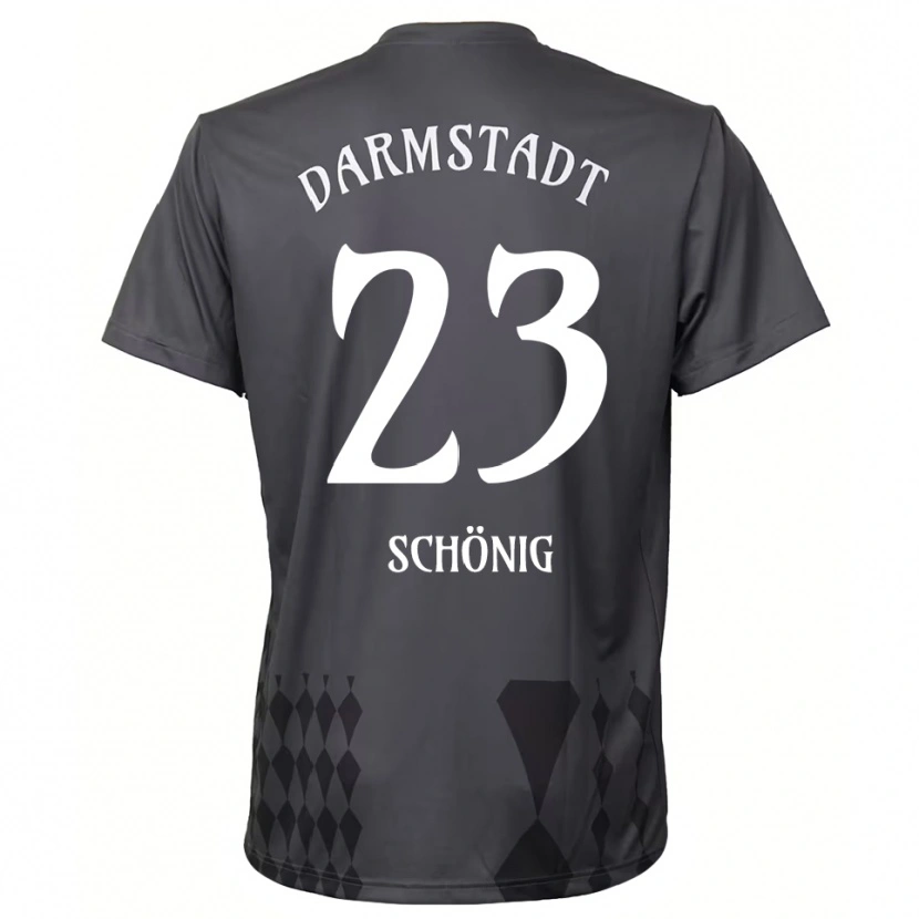 Danxen Damen Mauritius Schönig #23 Trikot Dunkelgrau Torwarttrikot 2025/26 Schweiz