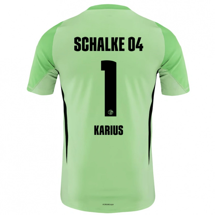 Danxen Damen Loris Karius #1 Trikot Hellgrün Schwarz Torwarttrikot 2025/26 Schweiz