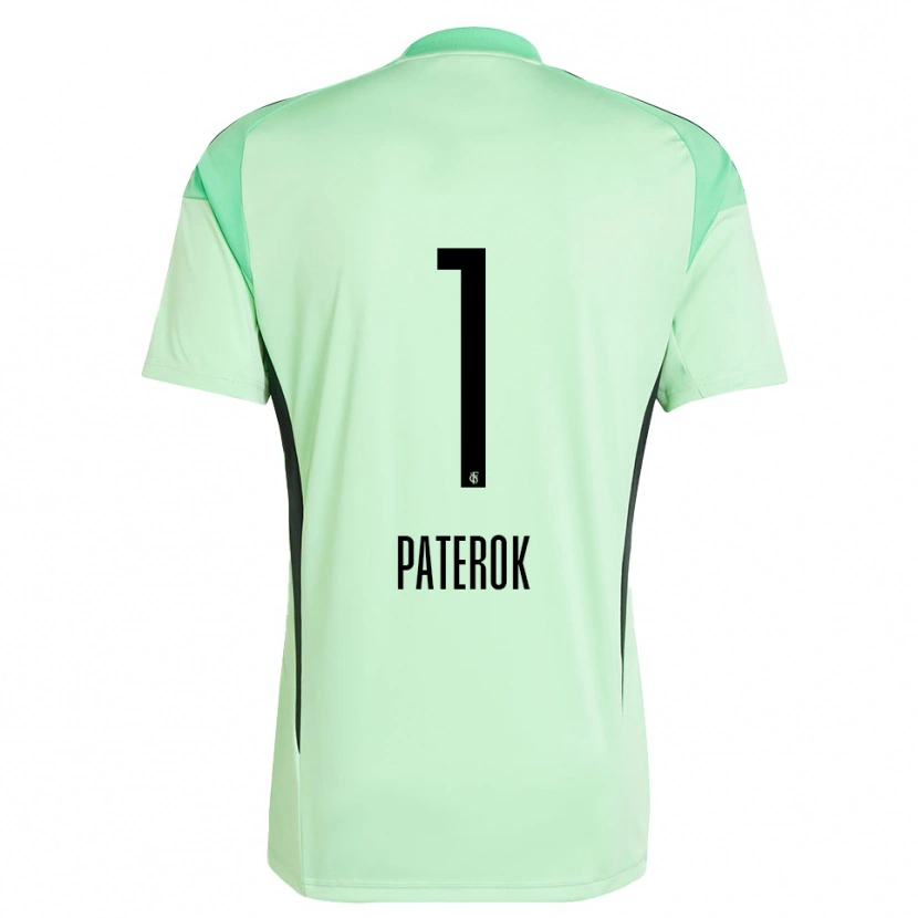 Danxen Damen Tim Paterok #1 Trikot Hellgrün Schwarz Torwarttrikot 2025/26 Schweiz