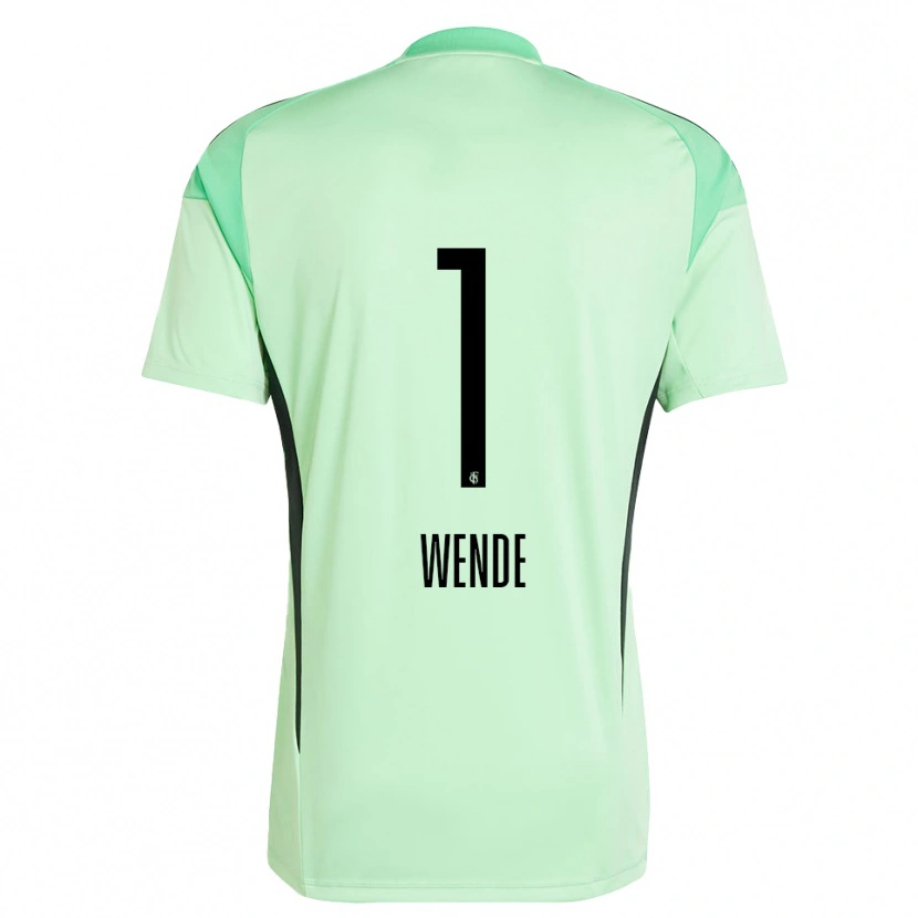 Danxen Damen Johanna Wende #1 Trikot Hellgrün Schwarz Torwarttrikot 2025/26 Schweiz