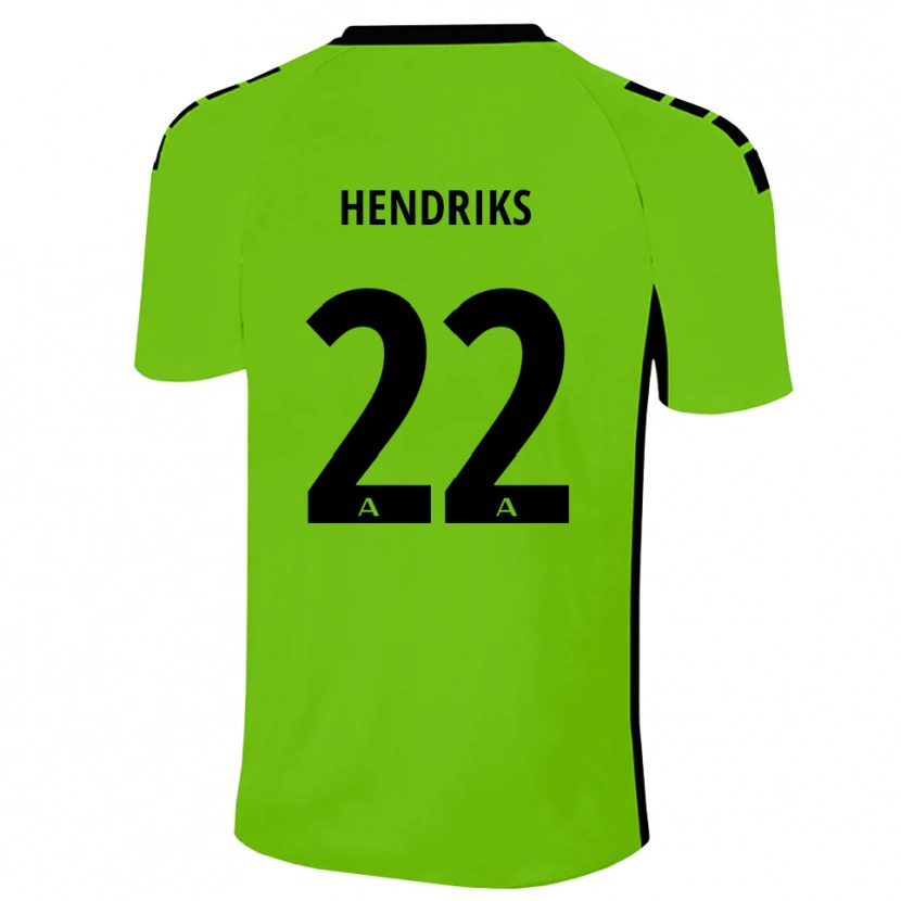 Danxen Damen Tom Hendriks #22 Trikot Grasgrün Schwarz Torwarttrikot 2025/26 Schweiz