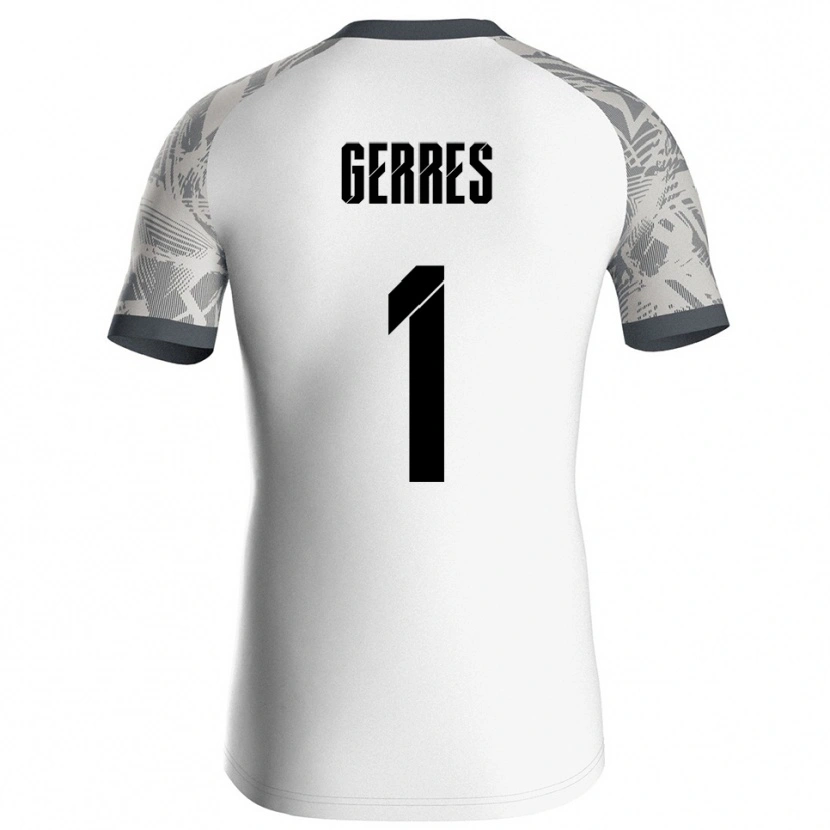 Danxen Damen Romero Gerres #1 Trikot Grau Weiß Torwarttrikot 2025/26 Schweiz