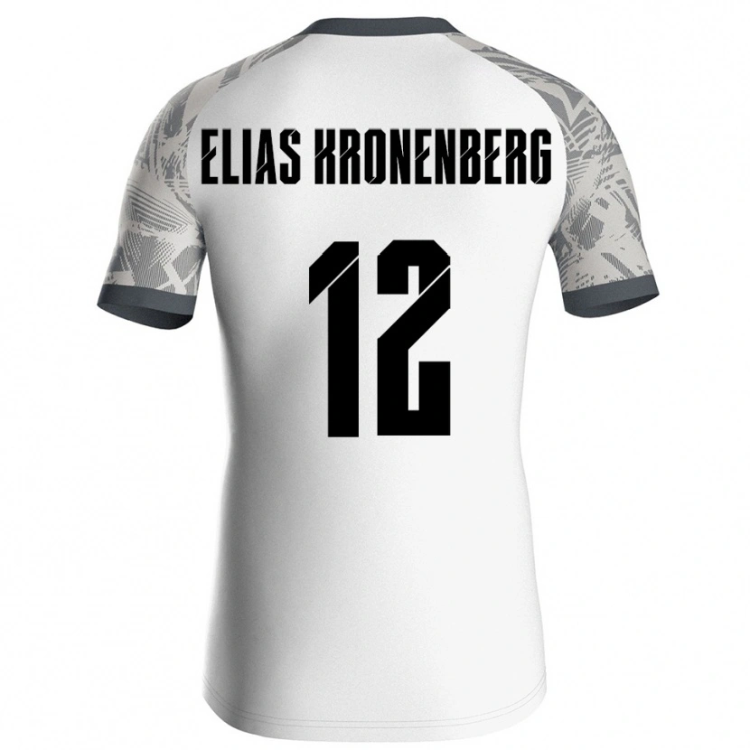 Danxen Damen Sebastian Elias Kronenberg #12 Trikot Grau Weiß Torwarttrikot 2025/26 Schweiz