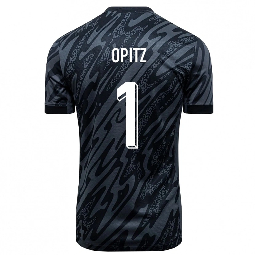 Danxen Damen Tom Opitz #1 Trikot Schwarzgrau Torwarttrikot 2025/26 Schweiz