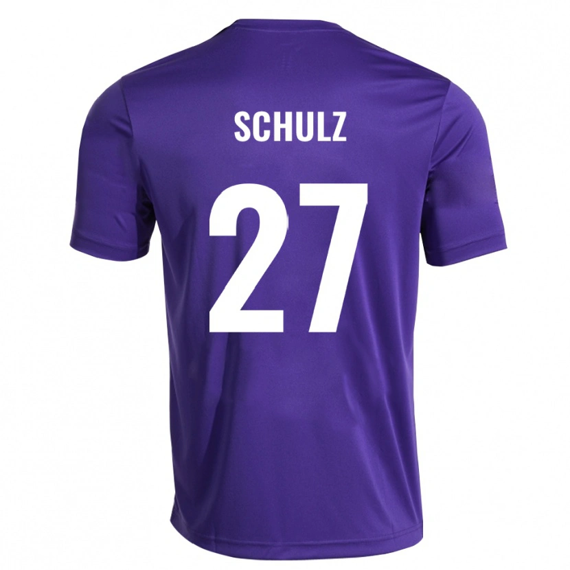 Danxen Damen Arne Schulz #27 Trikot Lila Weiß Torwarttrikot 2025/26 Schweiz