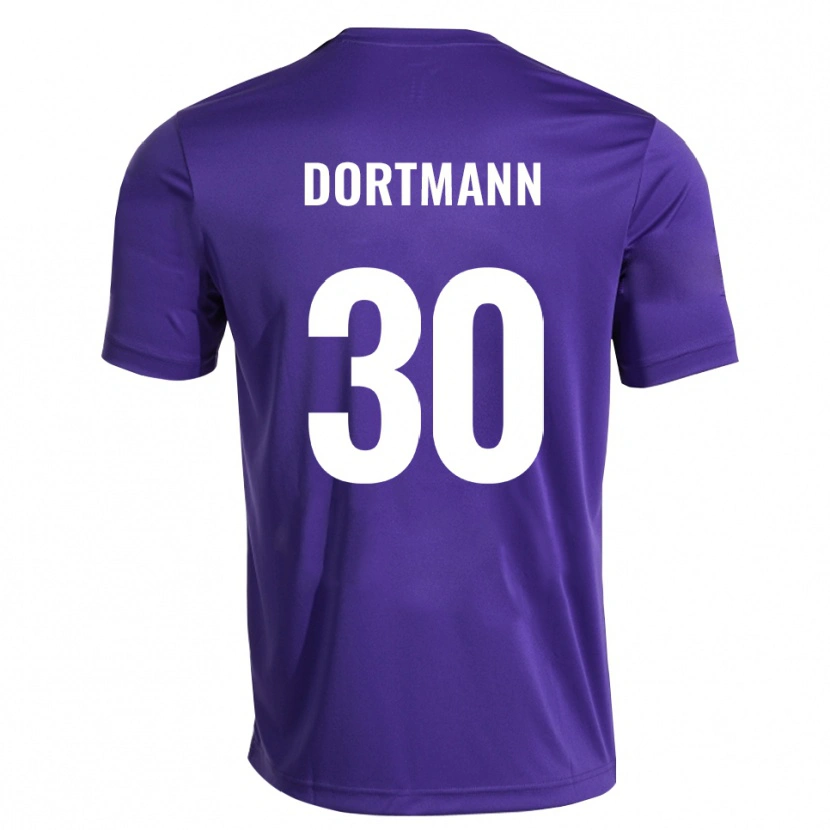 Danxen Damen Niklas Dortmann #30 Trikot Lila Weiß Torwarttrikot 2025/26 Schweiz