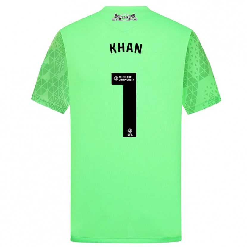 Danxen Damen Adam Khan #1 Trikot Leuchtgrün Torwarttrikot 2025/26 Schweiz