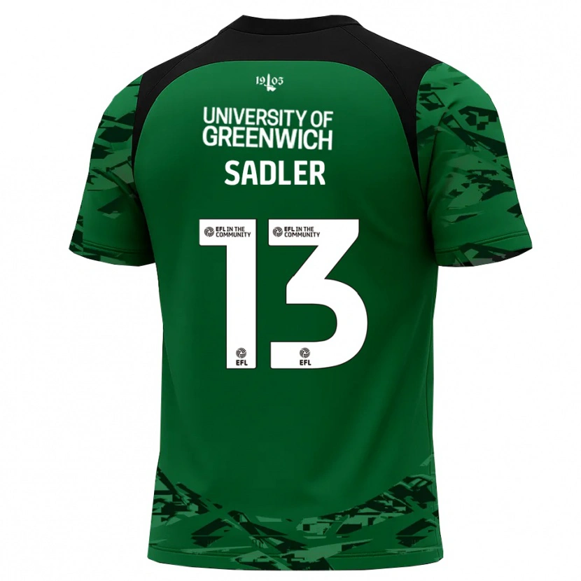 Danxen Damen Jude Sadler #13 Trikot Grün Schwarz Torwarttrikot 2025/26 Schweiz