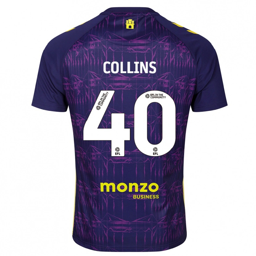Danxen Damen Brad Collins #40 Trikot Violett Gelb Torwarttrikot 2025/26 Schweiz