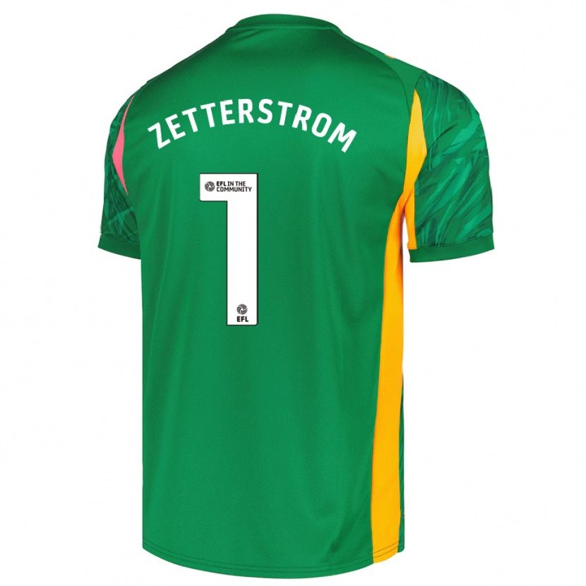 Danxen Damen Jacob Widell Zetterström #1 Trikot Grün Pink Torwarttrikot 2025/26 Schweiz