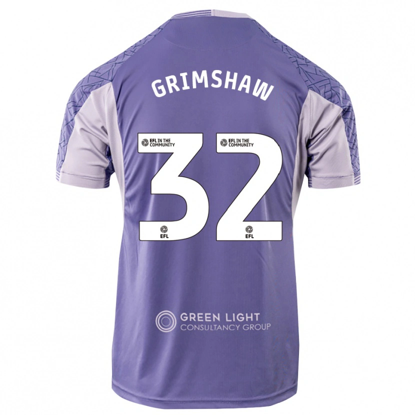 Danxen Damen Daniel Grimshaw #32 Trikot Hellviolett Torwarttrikot 2025/26 Schweiz