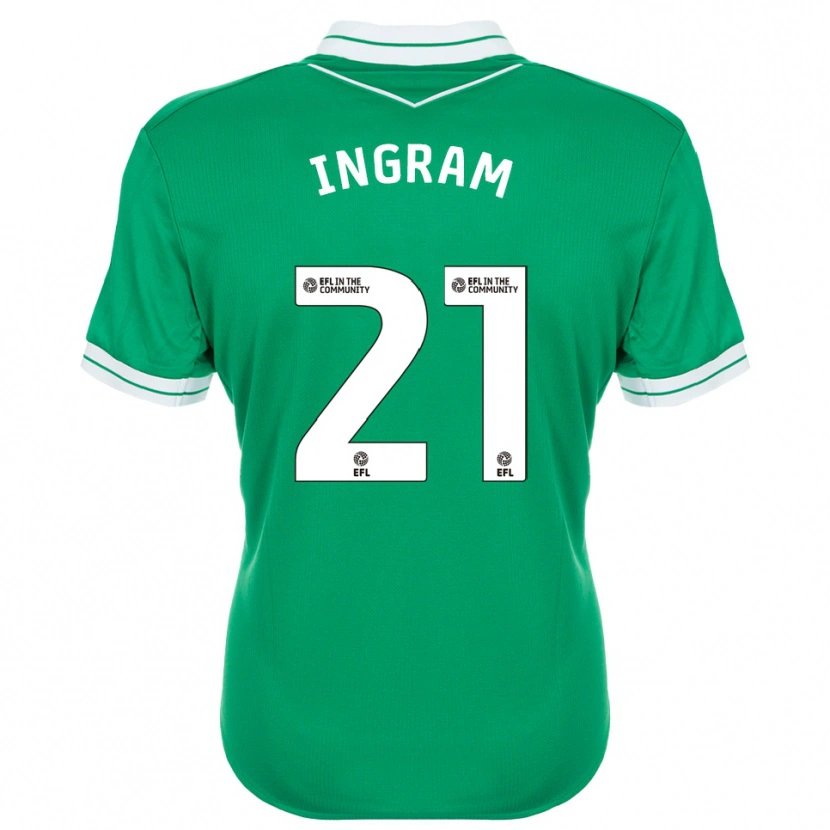Danxen Damen Matt Ingram #21 Trikot Grün Weiß Torwarttrikot 2025/26 Schweiz